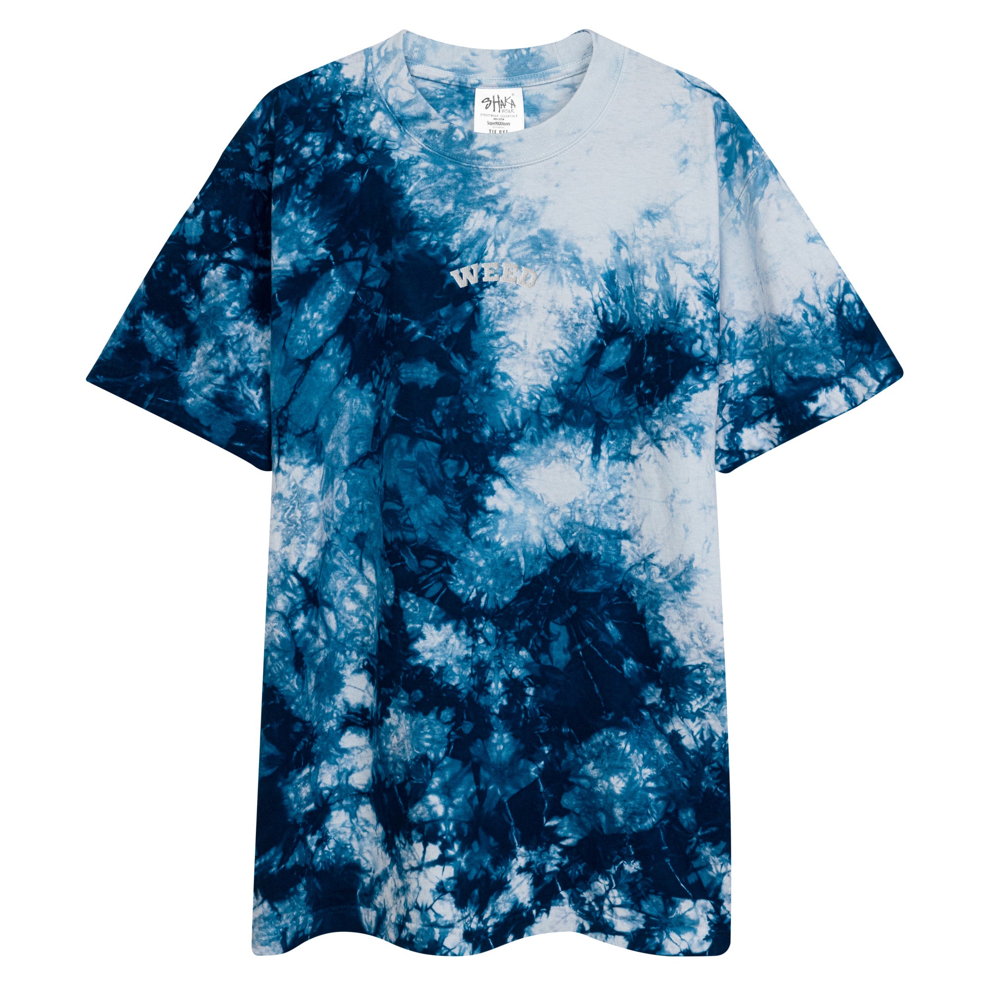 Weed, Oversized tie-dye t-shirt – Stoner City Rollers