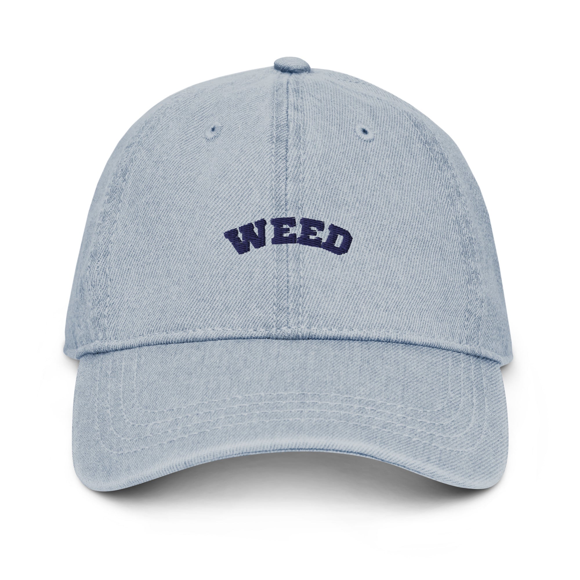 Weed Denim Hat