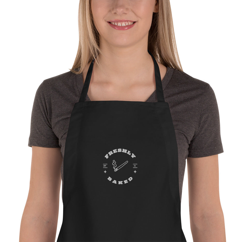 Freshly Baked Embroidered Apron