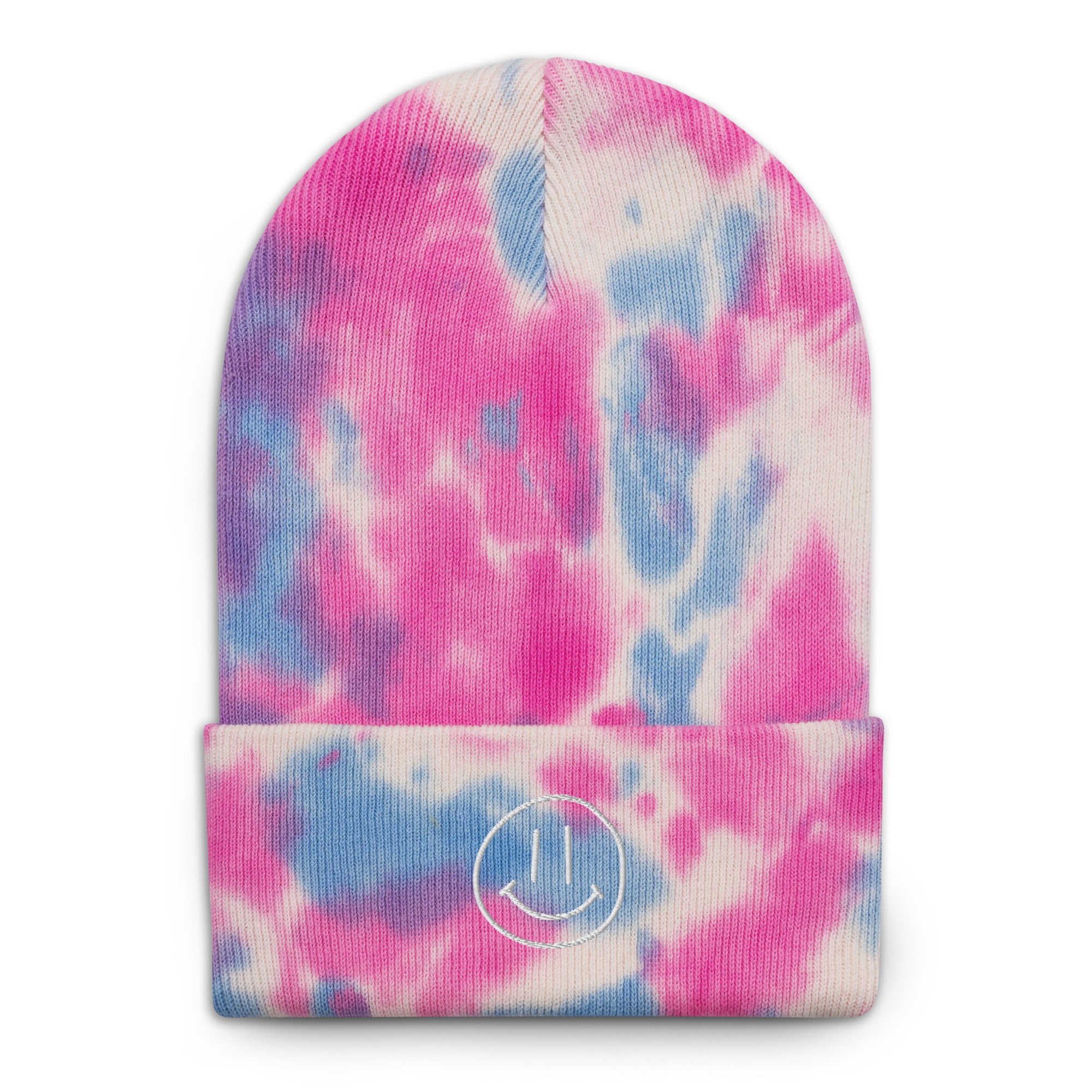 Stoner City Smile Tie-dye beanie