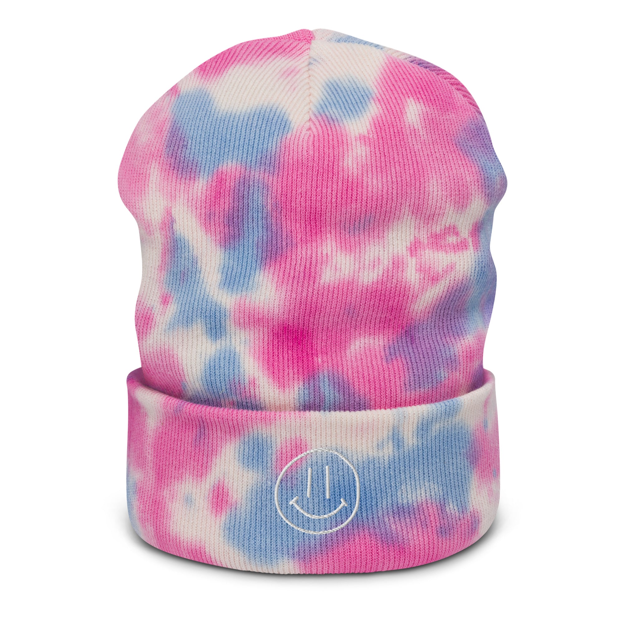 Stoner City Smile Tie-dye beanie