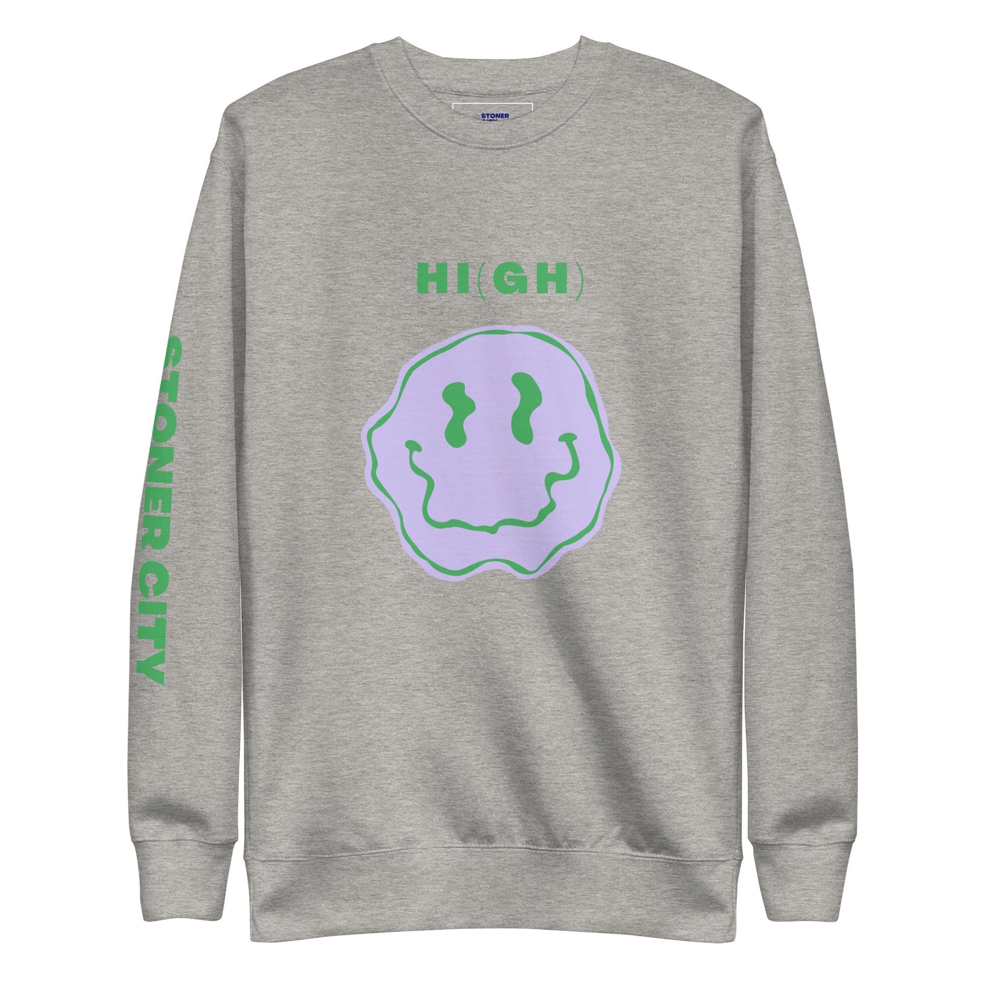 Stoner City Sleeve High Unisex Premium Sweatshirt